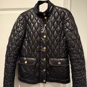 Tory Burch Black Quilted Women's Jacket